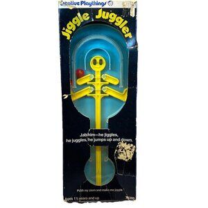 Vintage Creative Playthings Jiggle Juggler Plastic Rattle Child’s Toy 1970’s Box